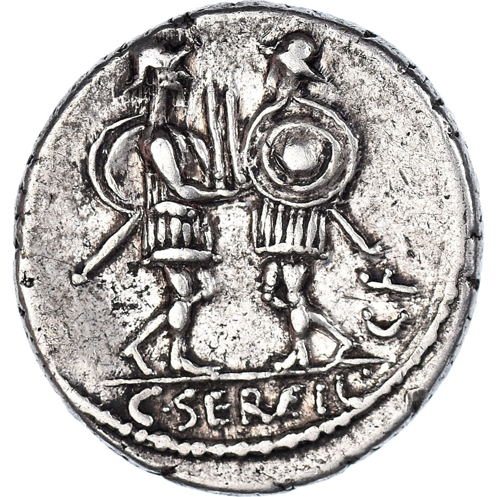 Moneta,
Serwilia,
Denar