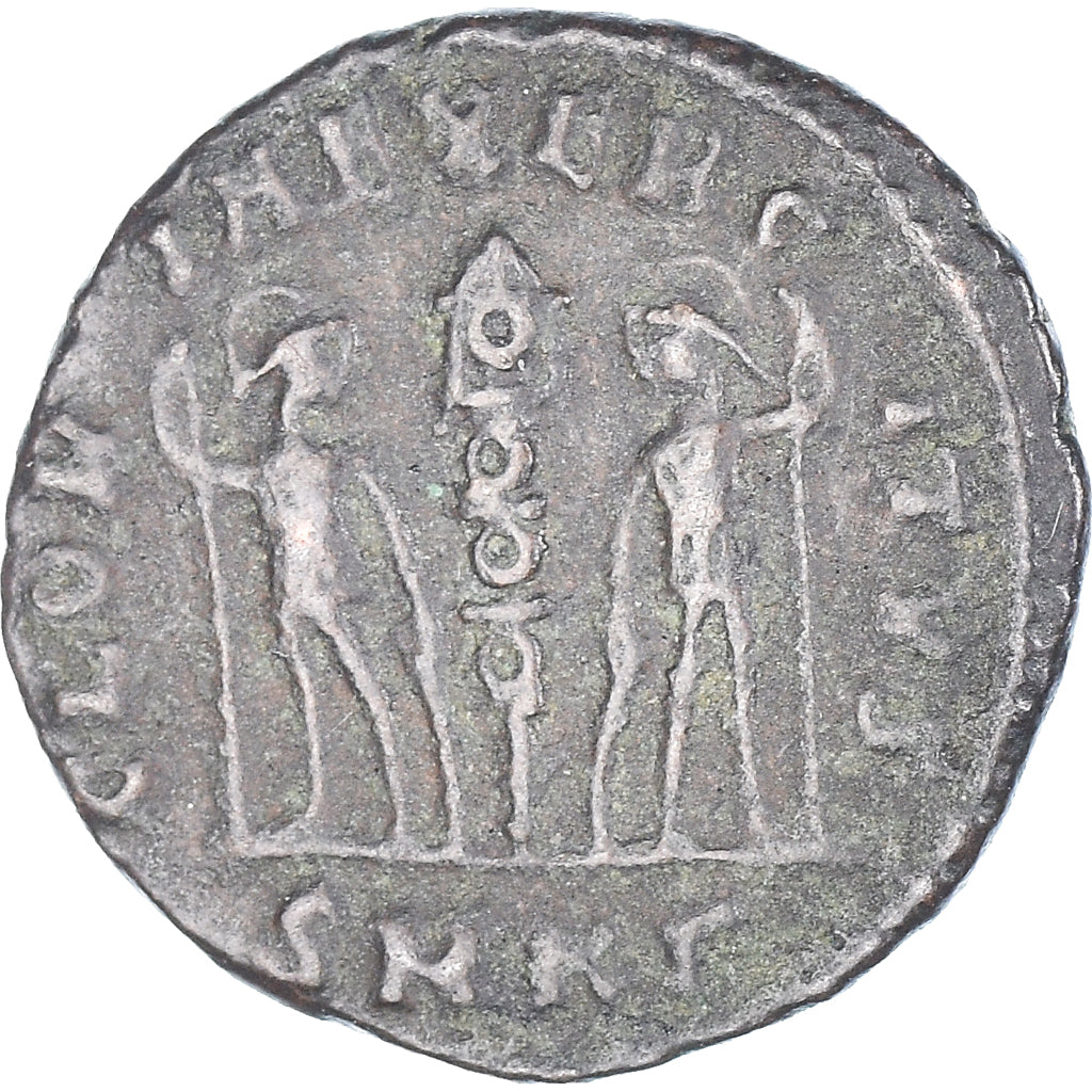 Moneta,
Delmatius,
Follis