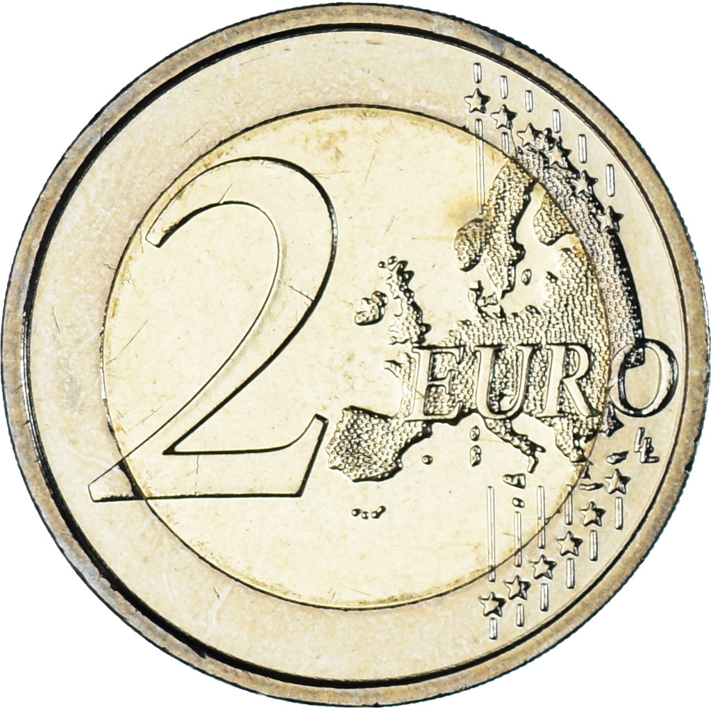 Belgia,
2 euro,
2009