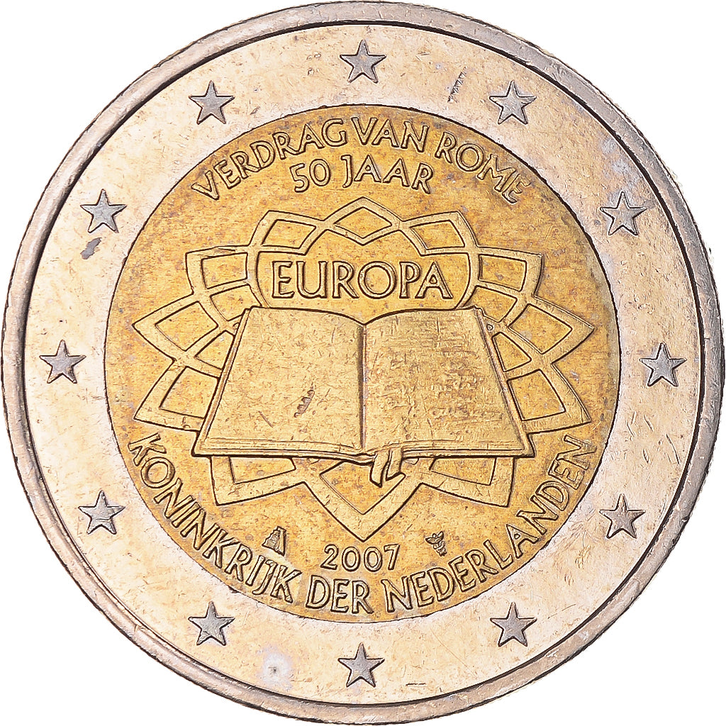 Niederlande,
2 euro,
2007