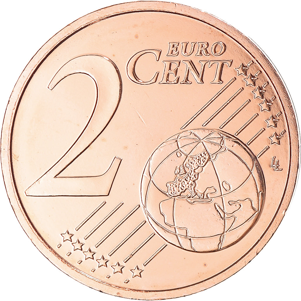 Francja,
Monnaie de Paris,
2 eurocenty