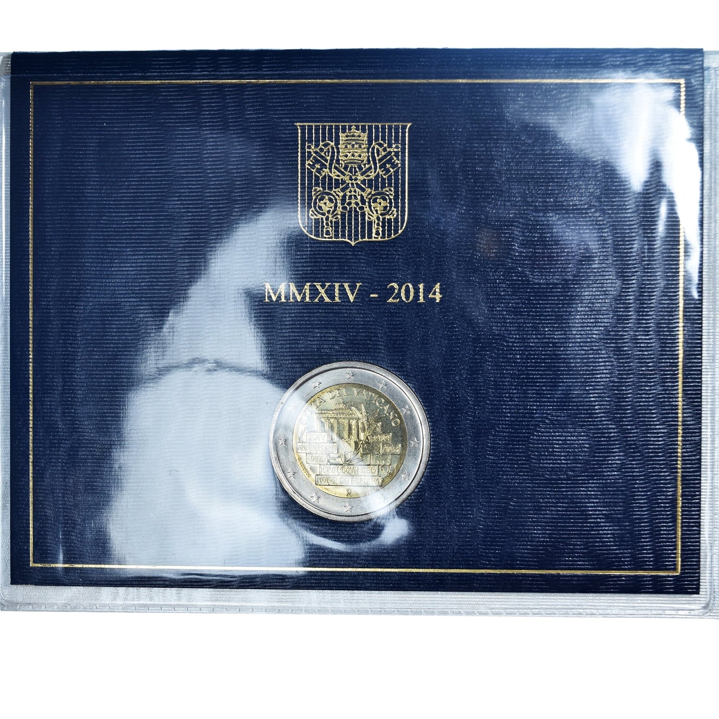Watykan,
2 euro,
Chute du Mur