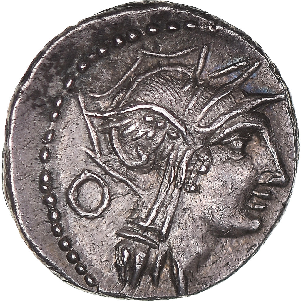 Junia,
Denar,
91 p.n.e