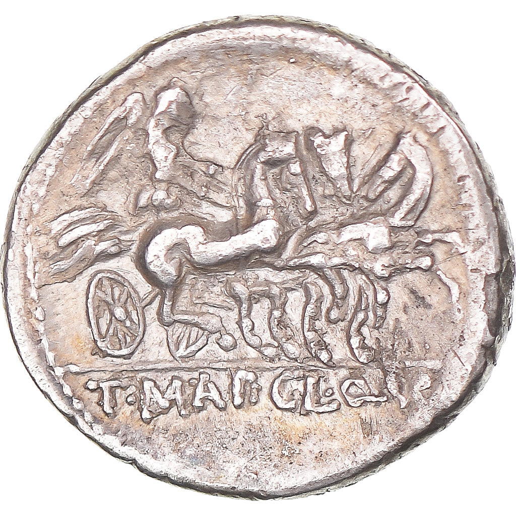 Moneta,
Manlia,
Denar