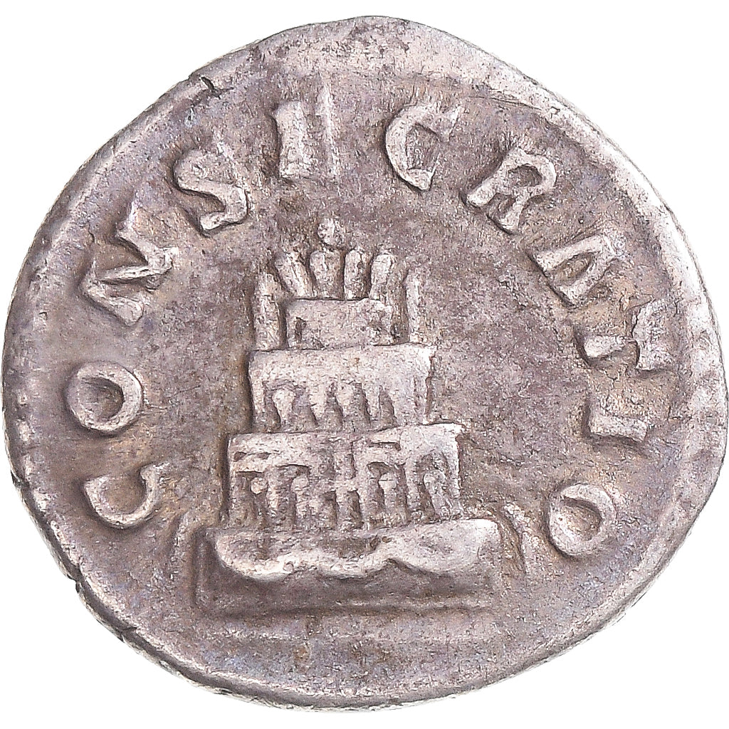 Moneta,
Divus Antonin Pius,
Denar