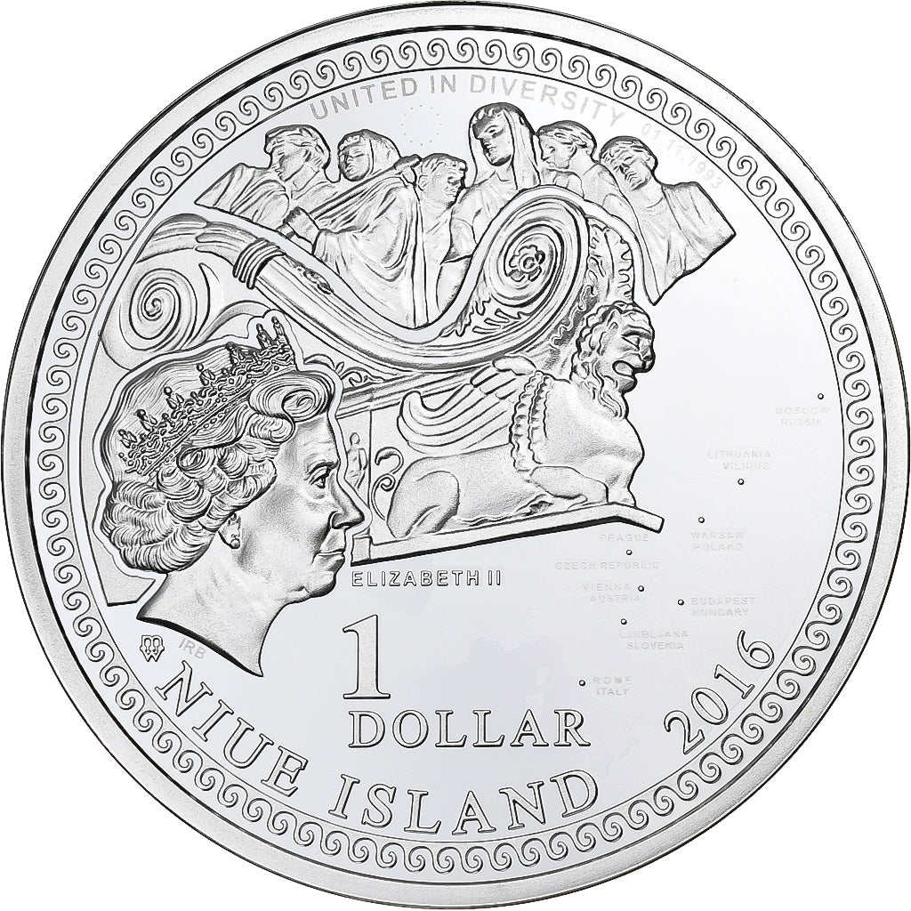 Nie,
Europie,
1 dolar