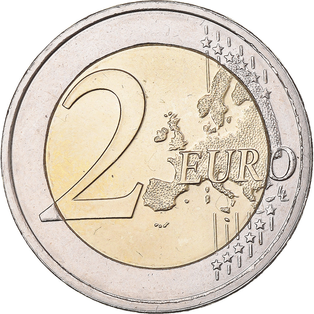 Luksemburg,
2 euro,
10. Jahrestag der Europäischen Währungsunion