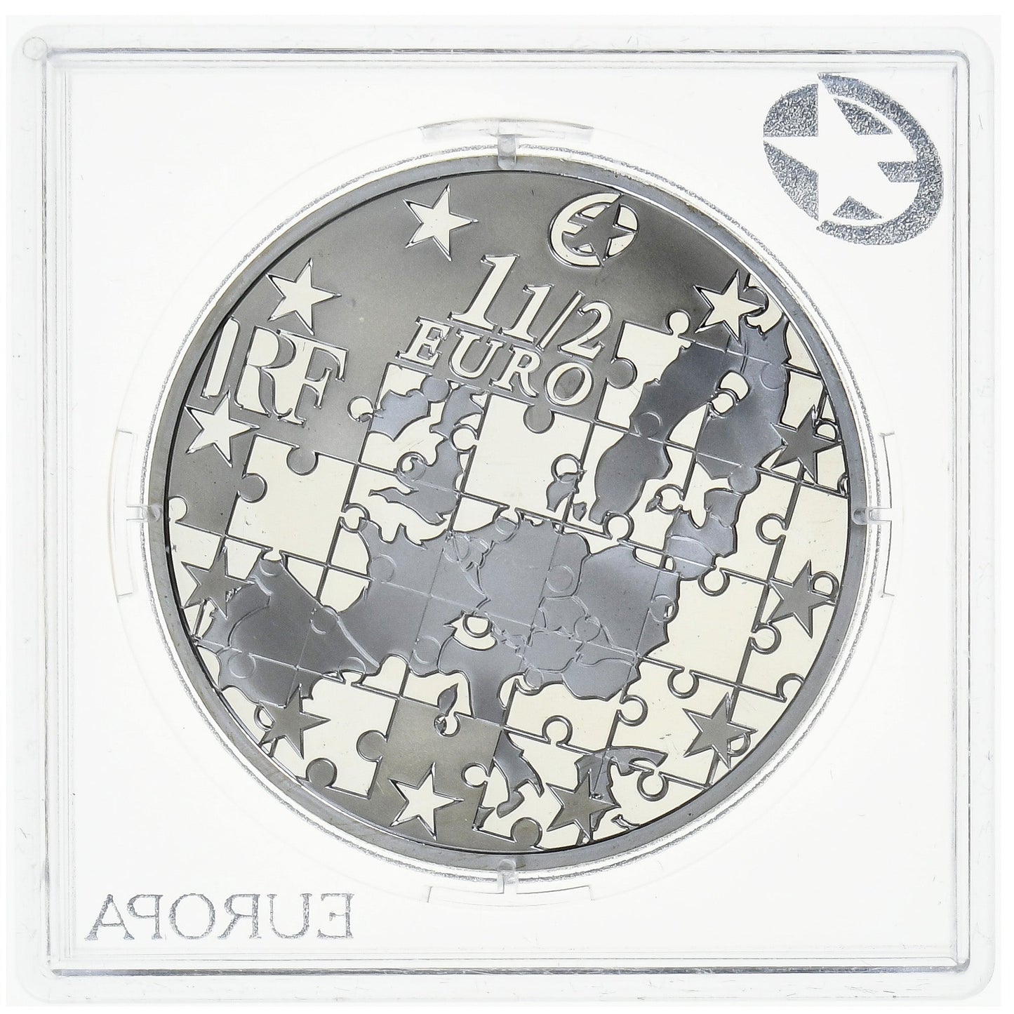 Francja,
1-1/2 Euro,
Erweiterung der Europäischen Union
