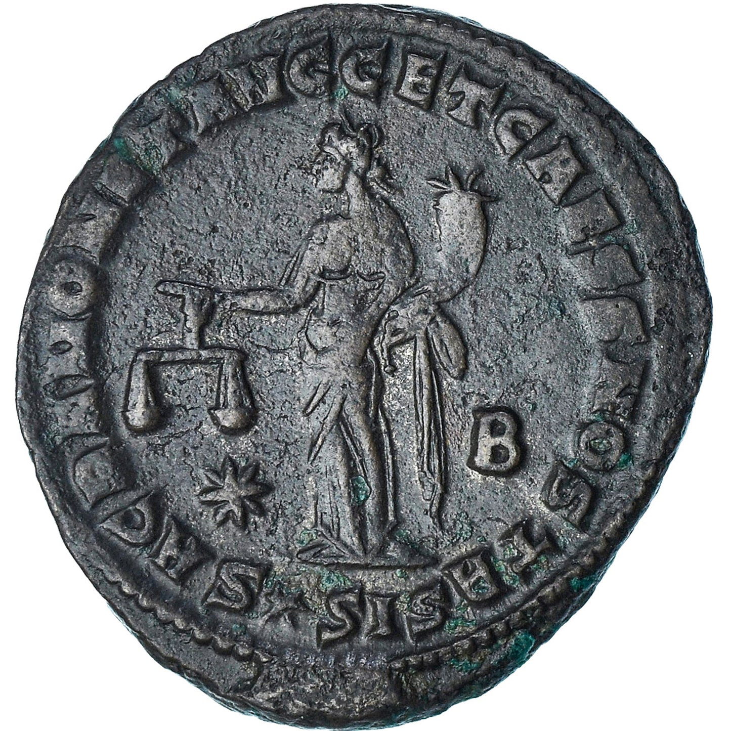 Maksymian,
Follis,
302