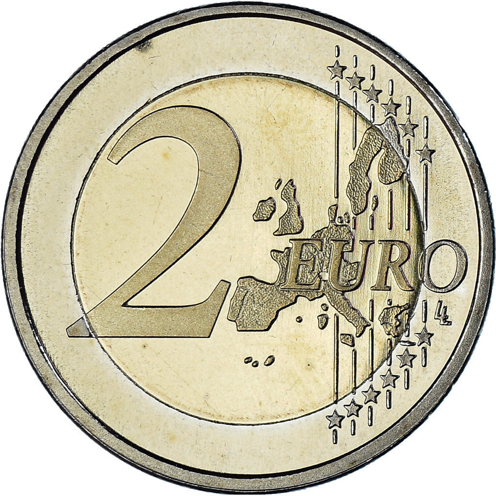 Niederlande,
2 euro,
2002