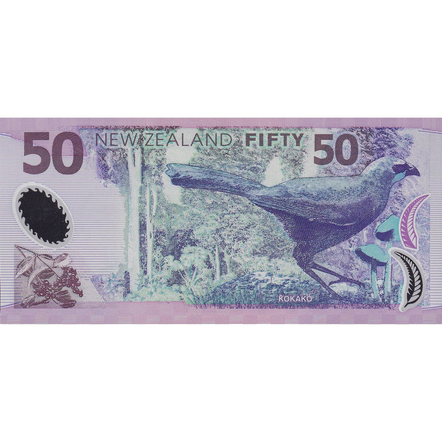 Banknot,
Nowa Zelandia,
50 dolarów
