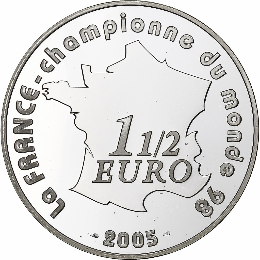Francja,
1 1/2 Euro,
La France – Championne du monde 98