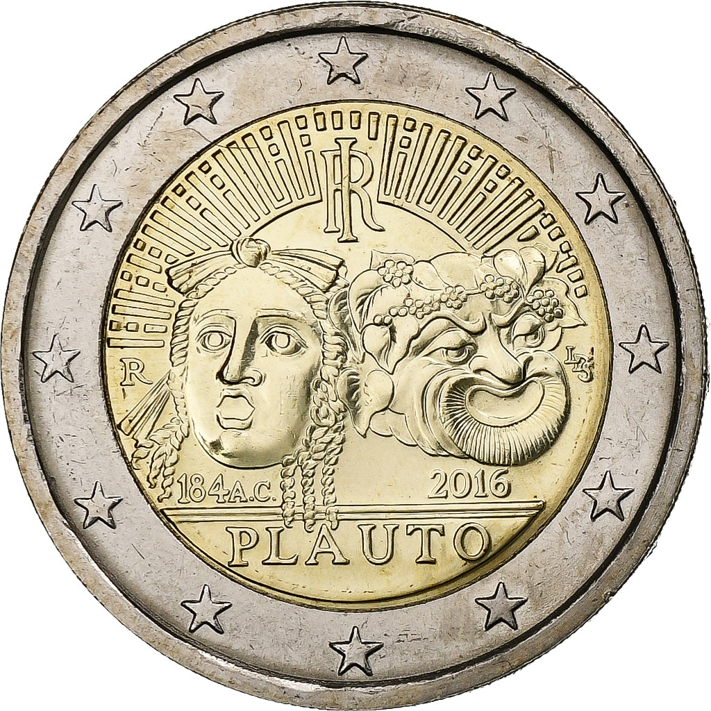 włoski,
2 euro,
Plaut