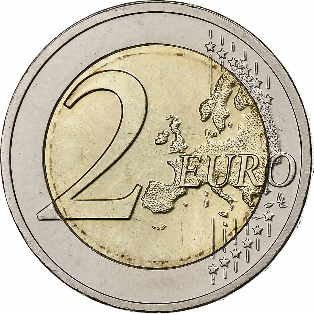 Luksemburg,
2 euro,
Goldenes Jubiläum Heinrichs I