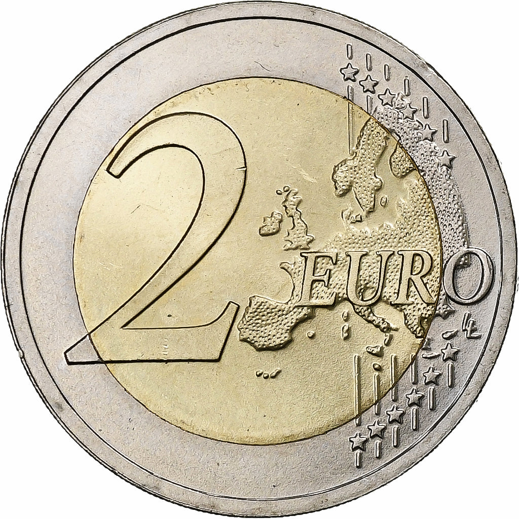 Lettland,
2 euro,
100. Jahrestag der baltischen Staaten