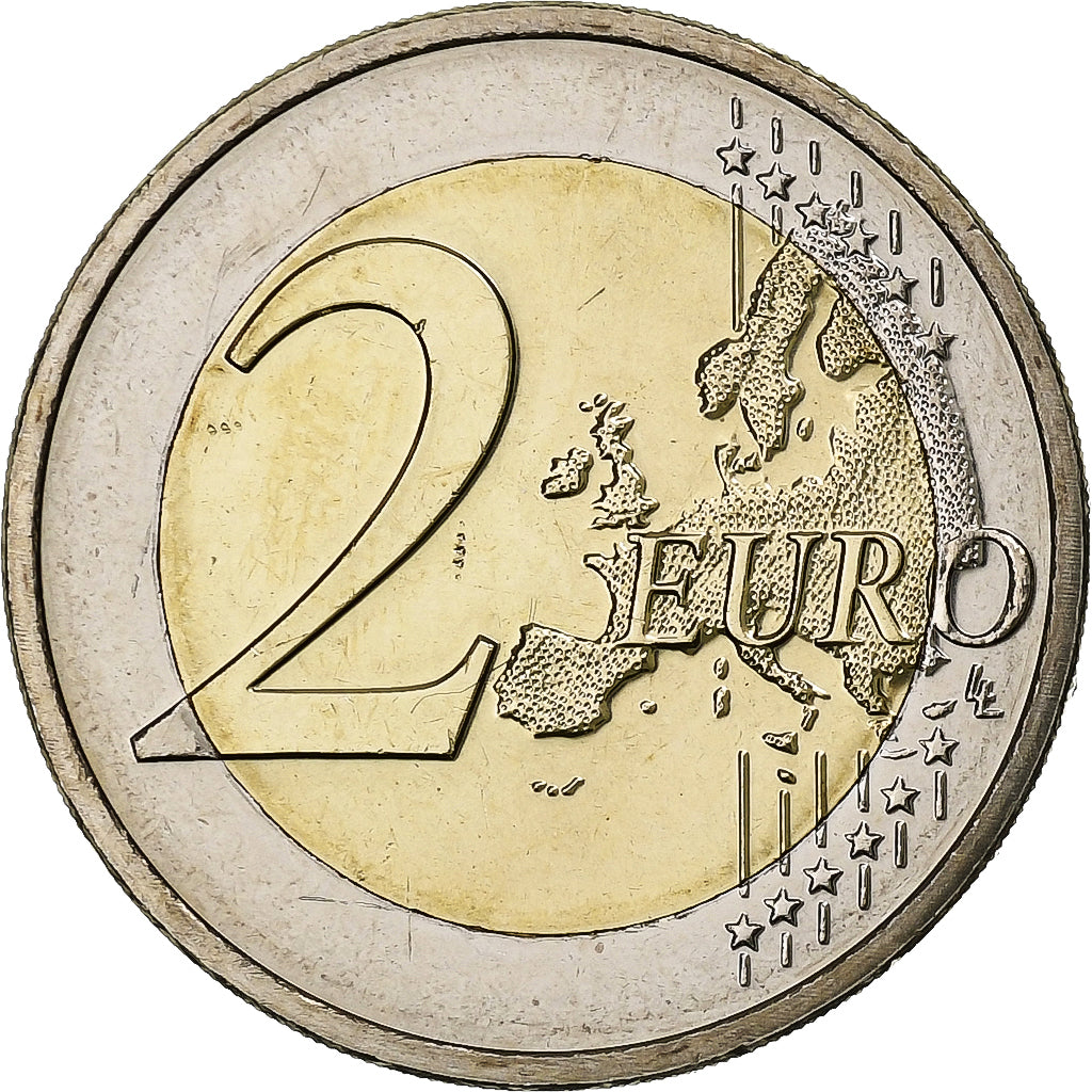 Luksemburg,
2 euro,
Freiwilligenarmee Henri I