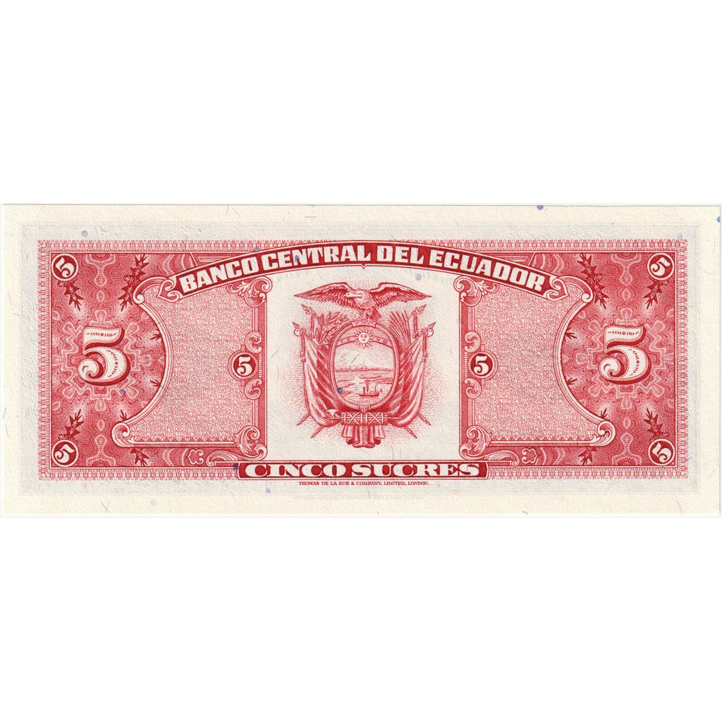 Ekwador,
5 Sucre,
1988-11-22