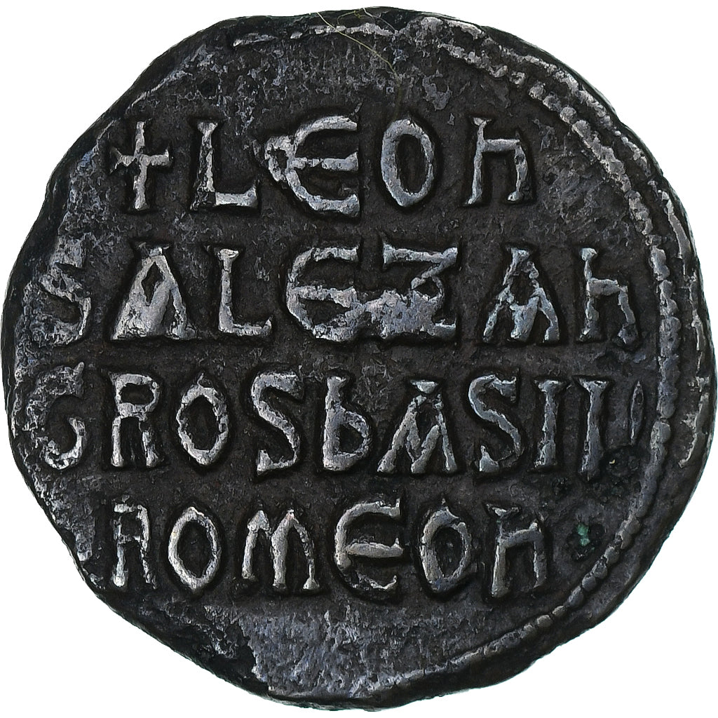 Leon VI i Aleksander,
Follis,
886-912