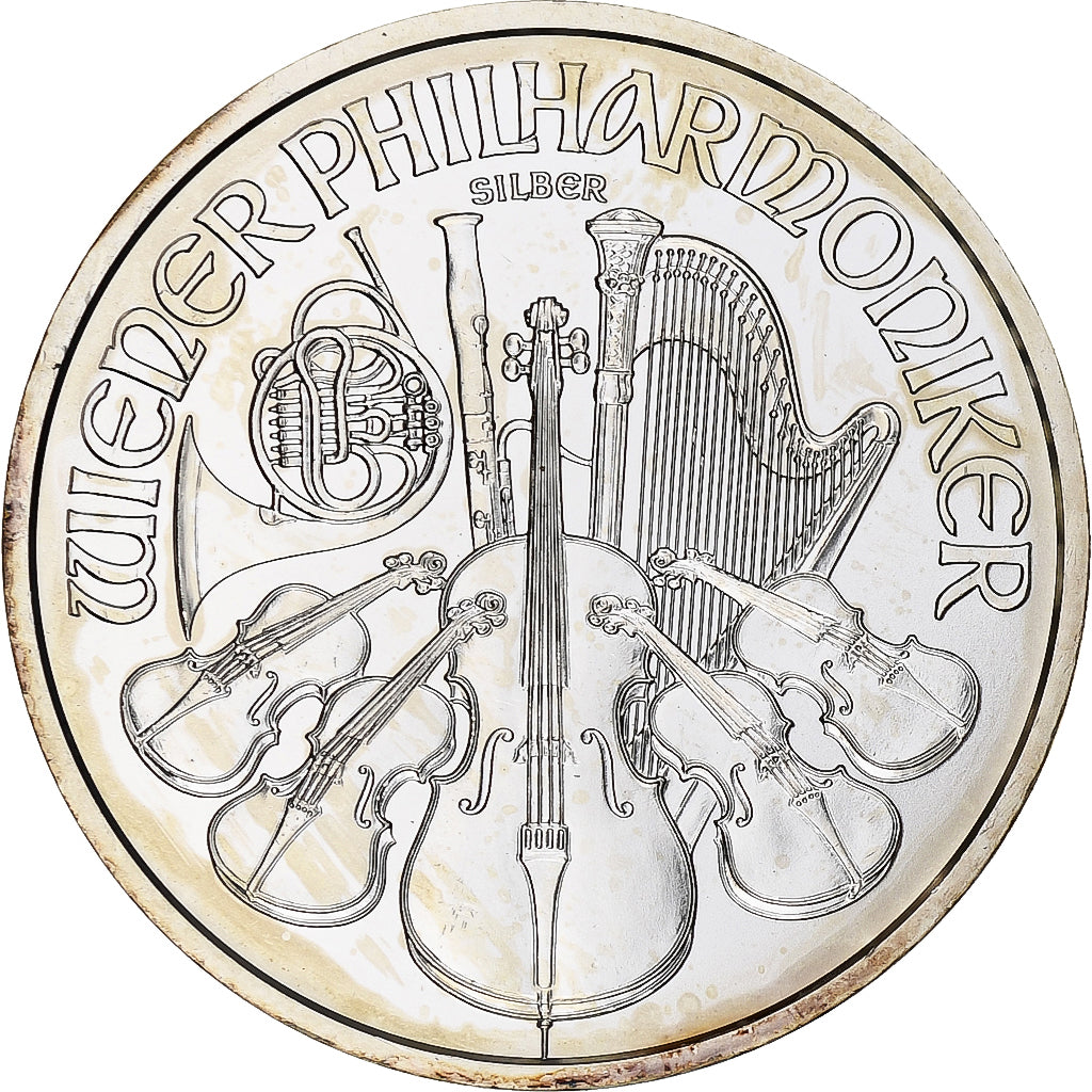 Österreich,
1-1/2 Euro / 1 Unze,
Orkiestra Filharmonii