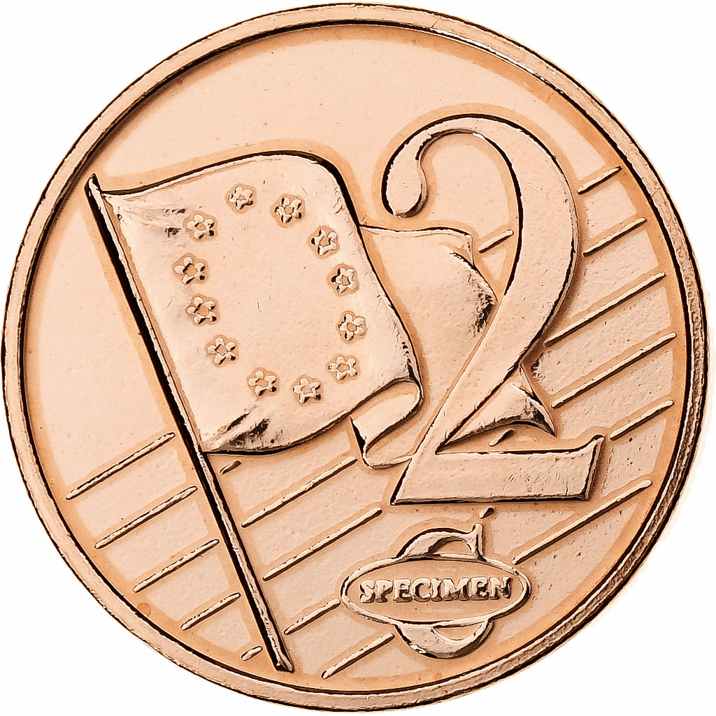 Serbien,
2 eurocenty,
Fantasie-Euro-Muster