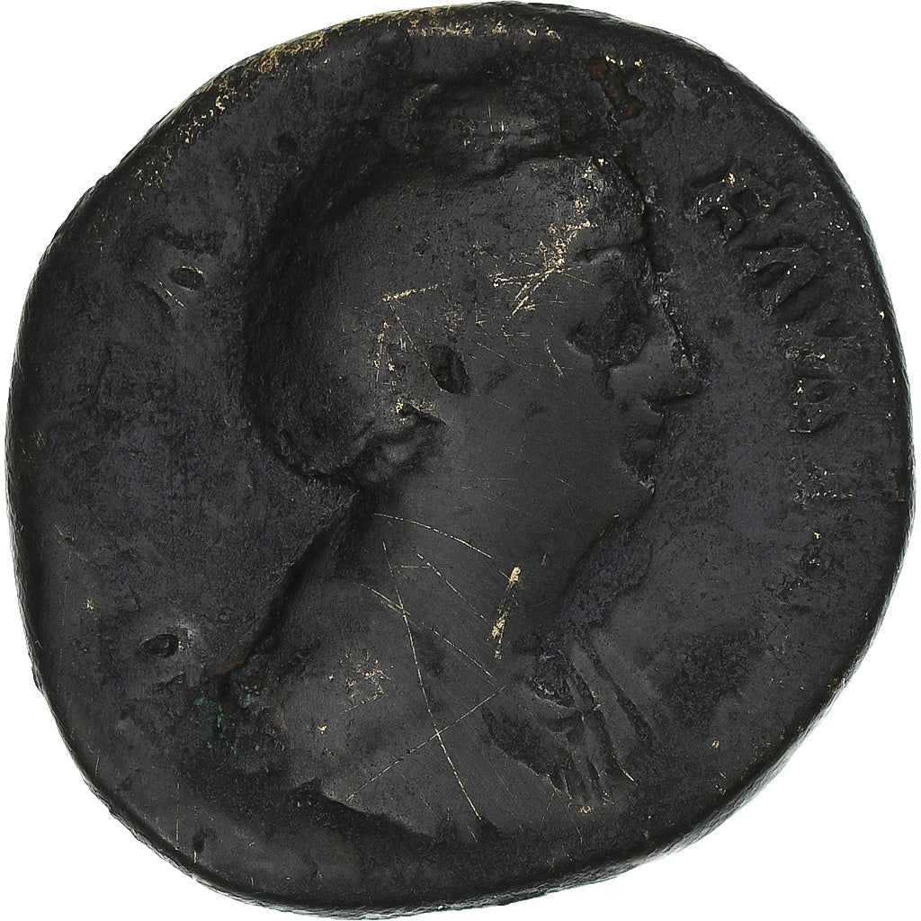Diwa Faustyna I,
Sestercjusz,
141