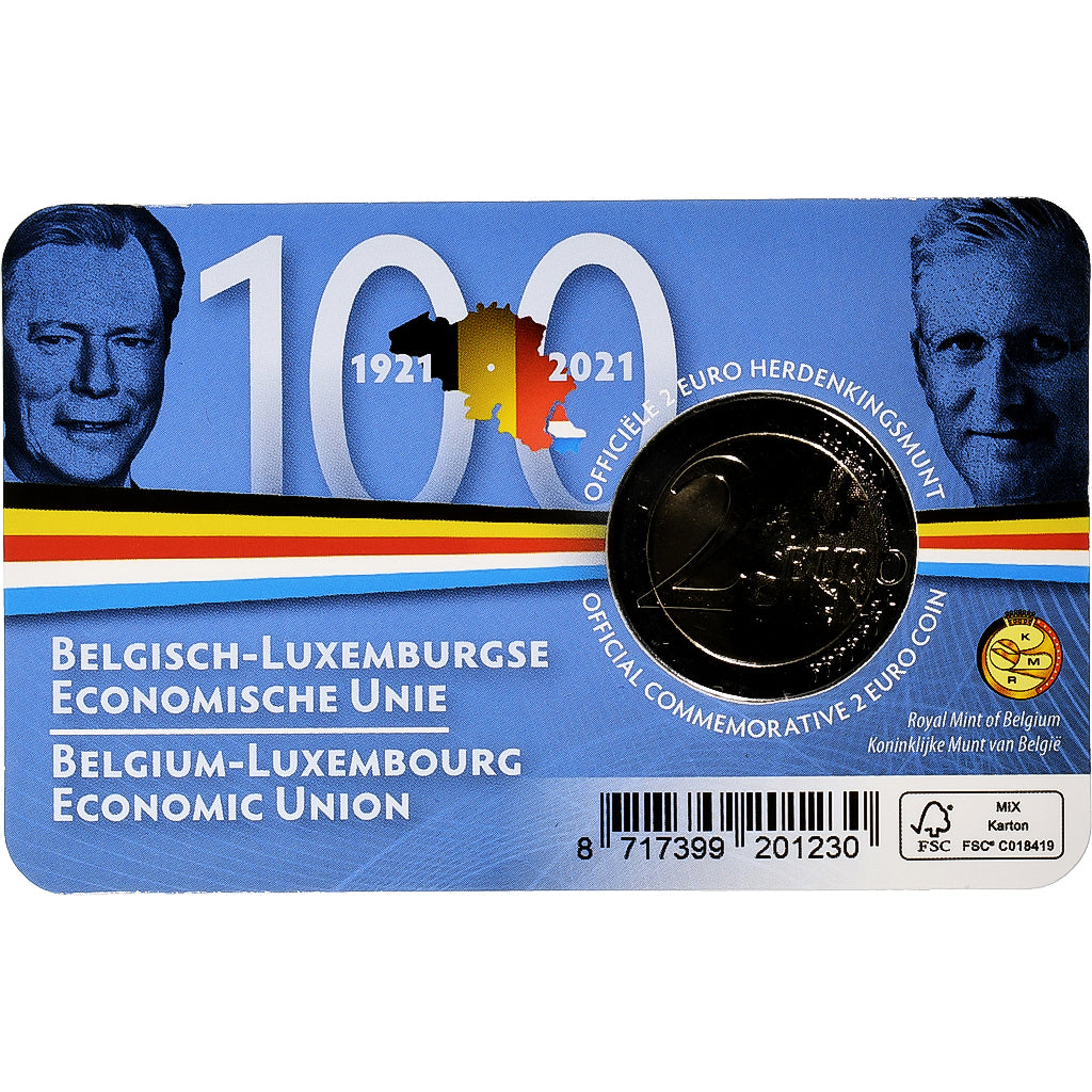 Belgia,
2 euro,
Wirtschaftsunion Belgien-Luksemburg