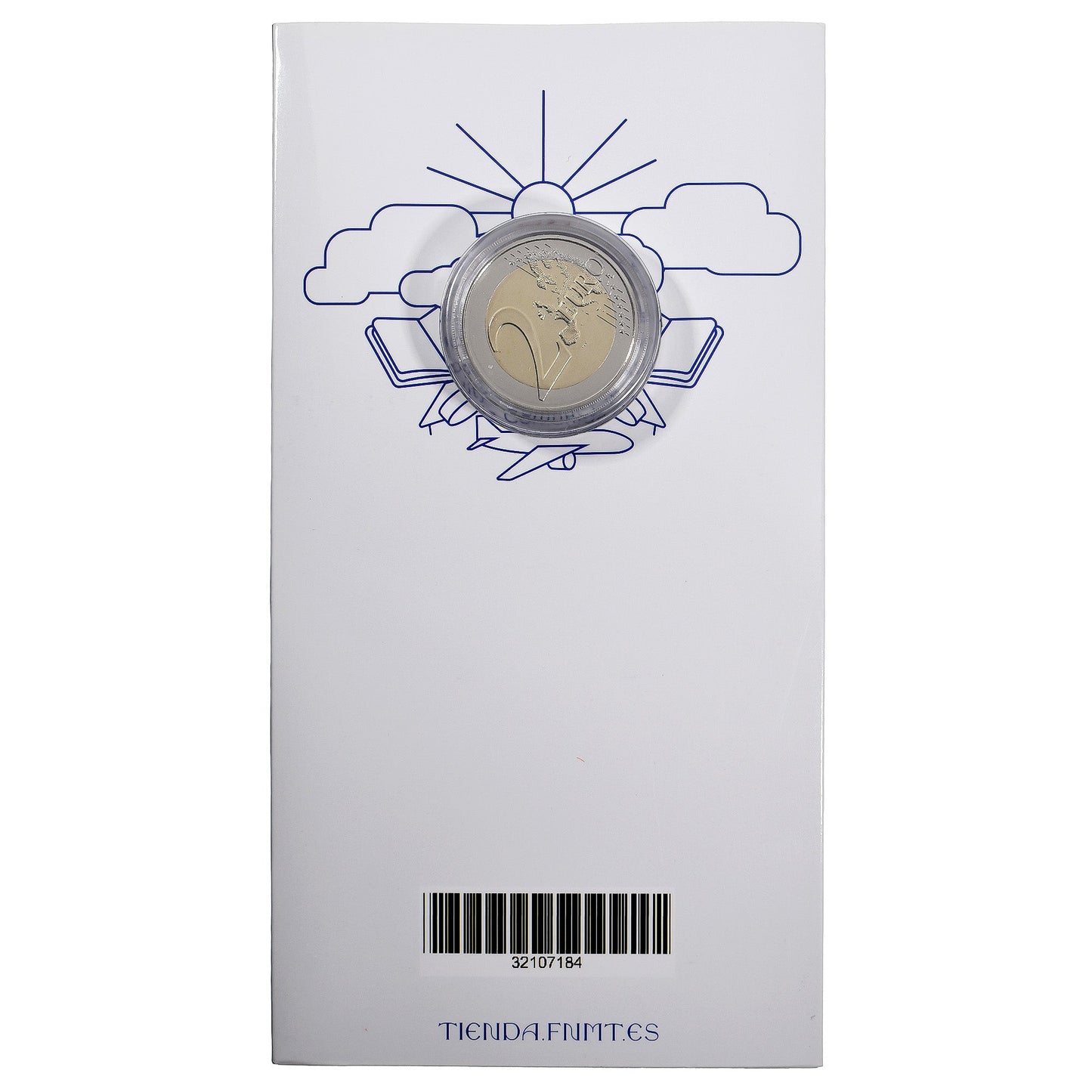 Hiszpan,
2 euro,
Erasmusa