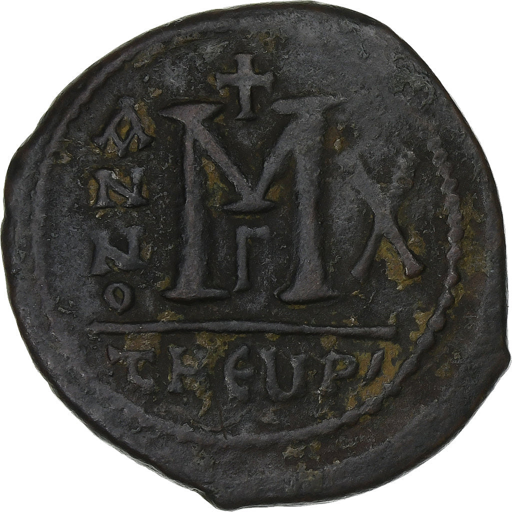 Maurycy Tyberiusz,
Follis,
591-592