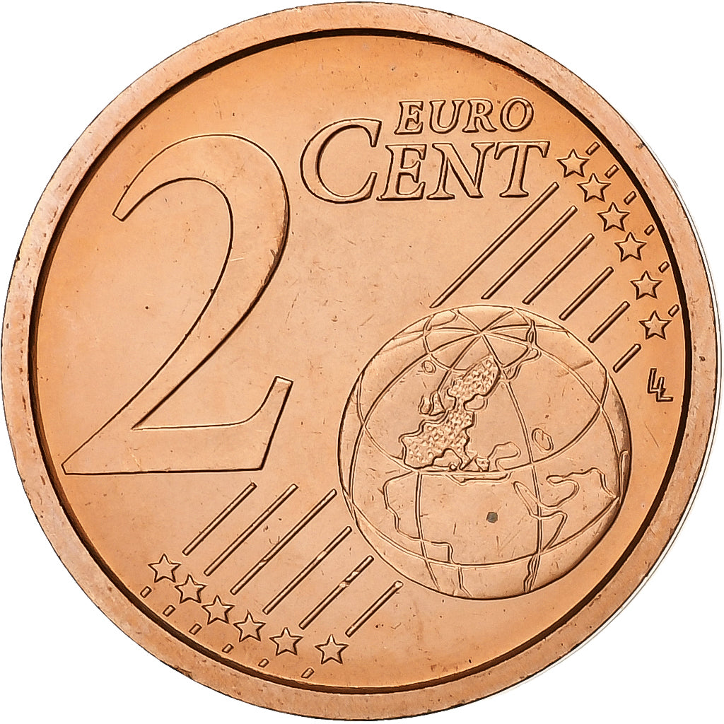 Watykan,
Benedykt XVI.,
2 eurocenty