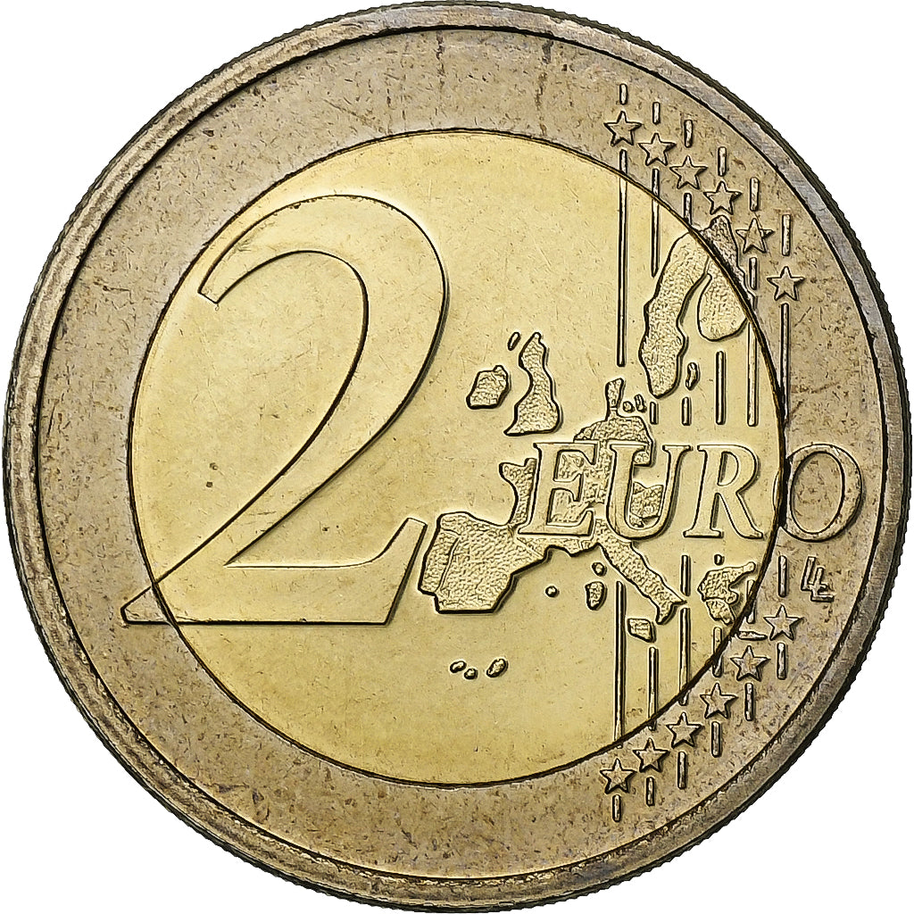 Luksemburg,
2 euro,
Henryk I. Monogramm