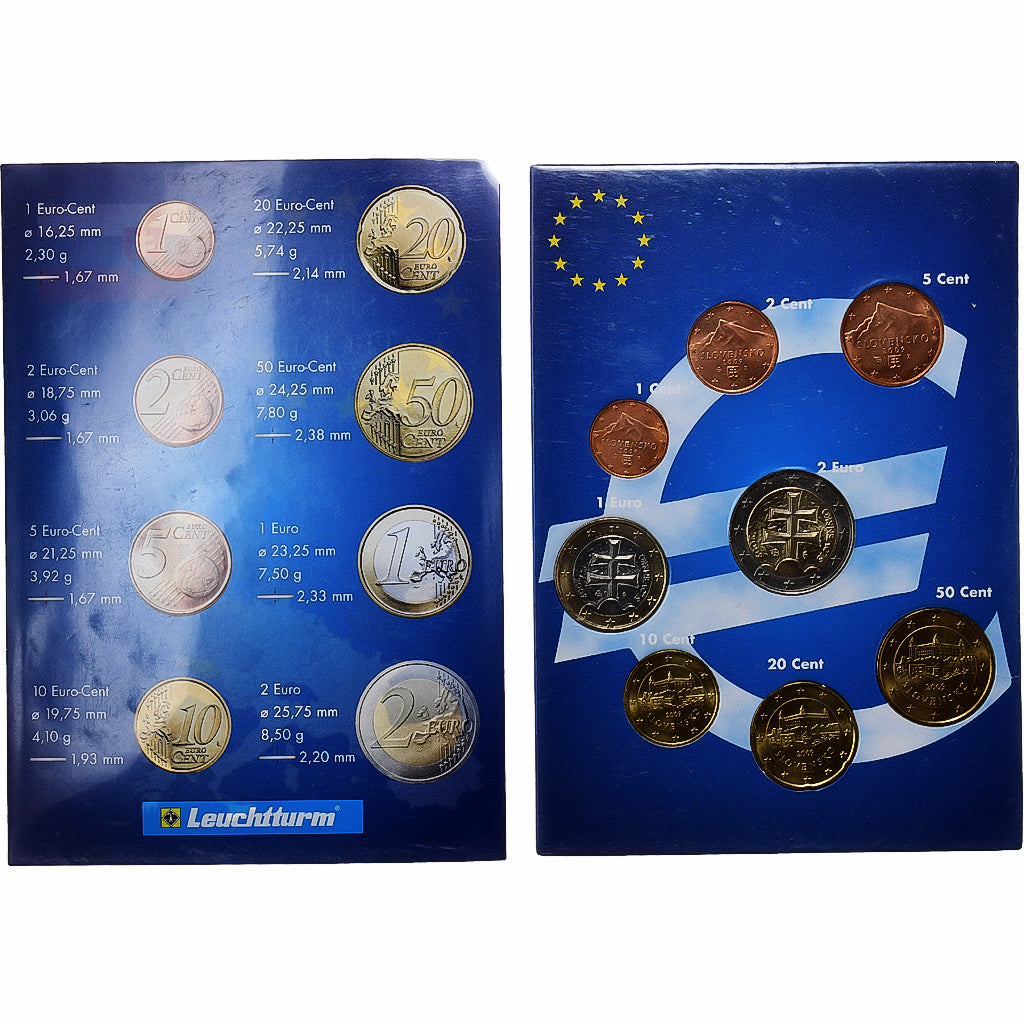 Słowak,
Setze 1 ct. - 2 euro,
2002