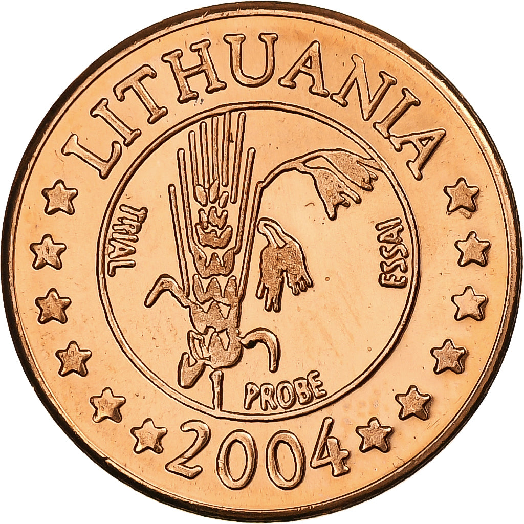Litwa,
2 eurocenty,
Fantasie-Euro-Muster