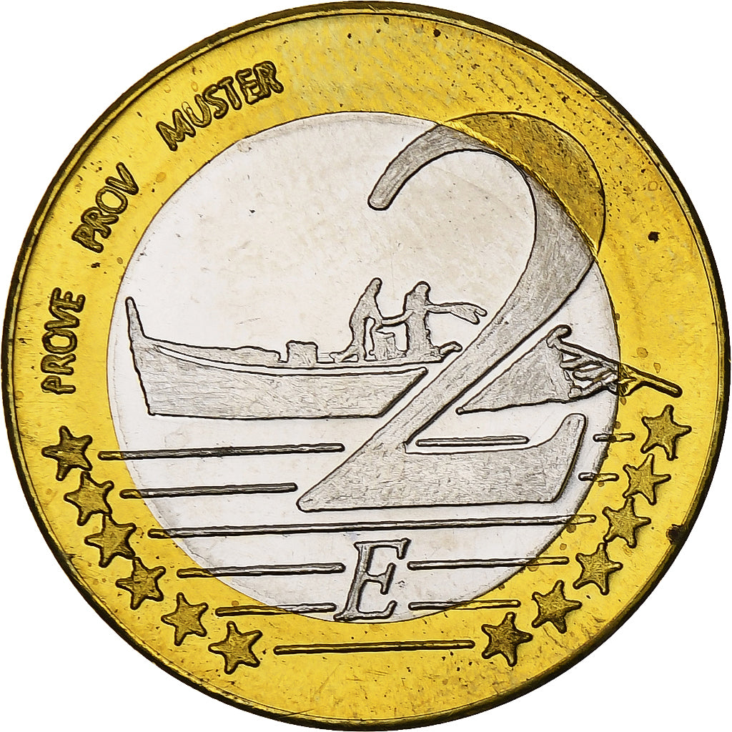 Francja,
Korsika,
2 euro