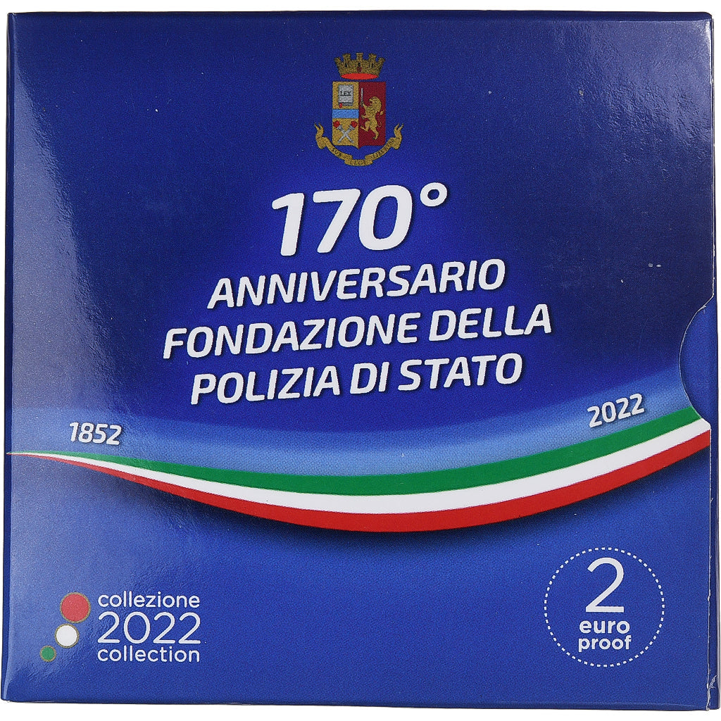 włoski,
2 euro,
Staatspolizei