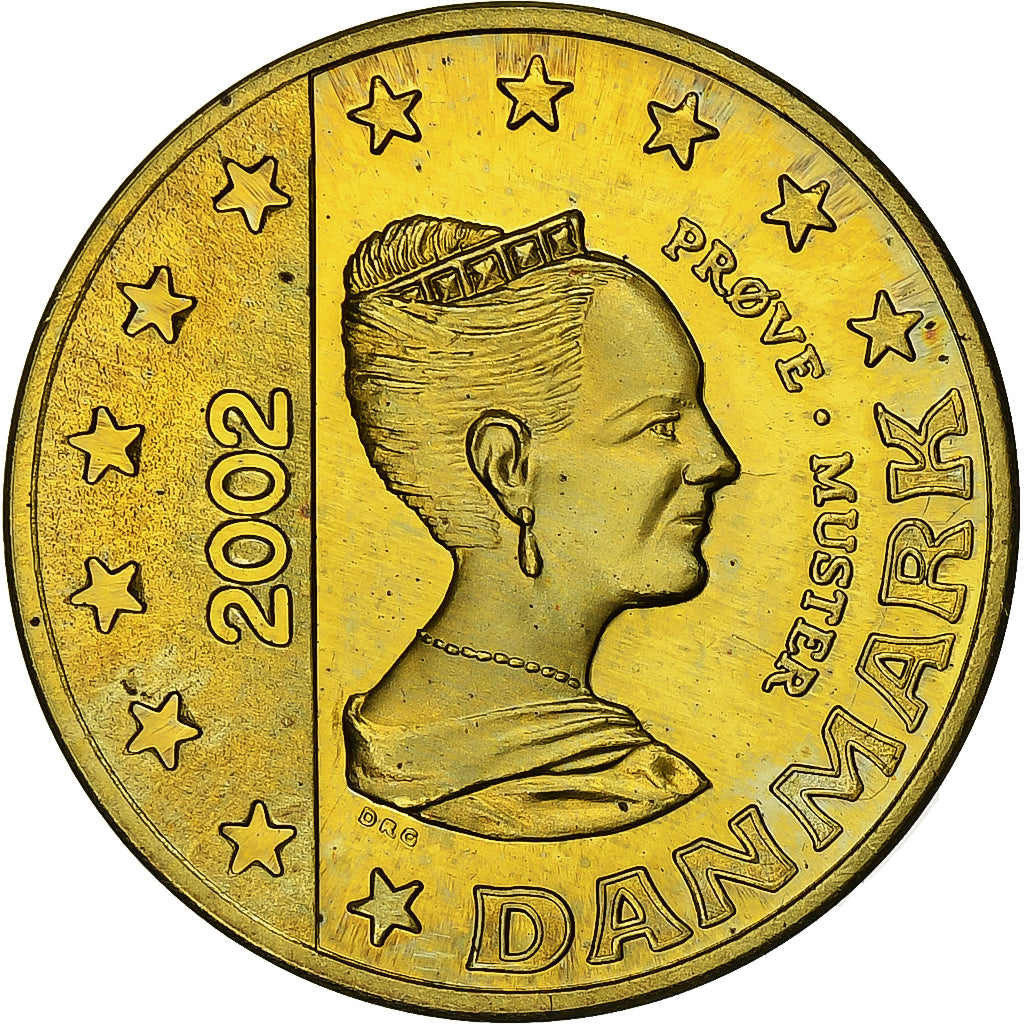 Dania,
Małgorzata II.,
50 eurocentów
