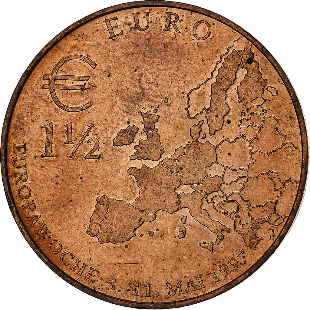Niemcy,
1-1/2 Euro,
1997