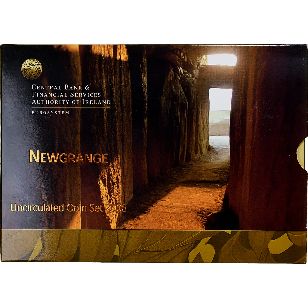 Irlandia,
1 cent za 2 euro,
Newgrange'a
