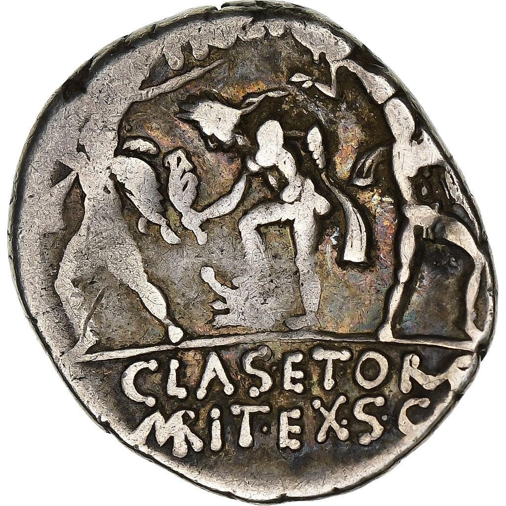 Sekstus Pompejusz,
Denar,
37-36 p.n.e
