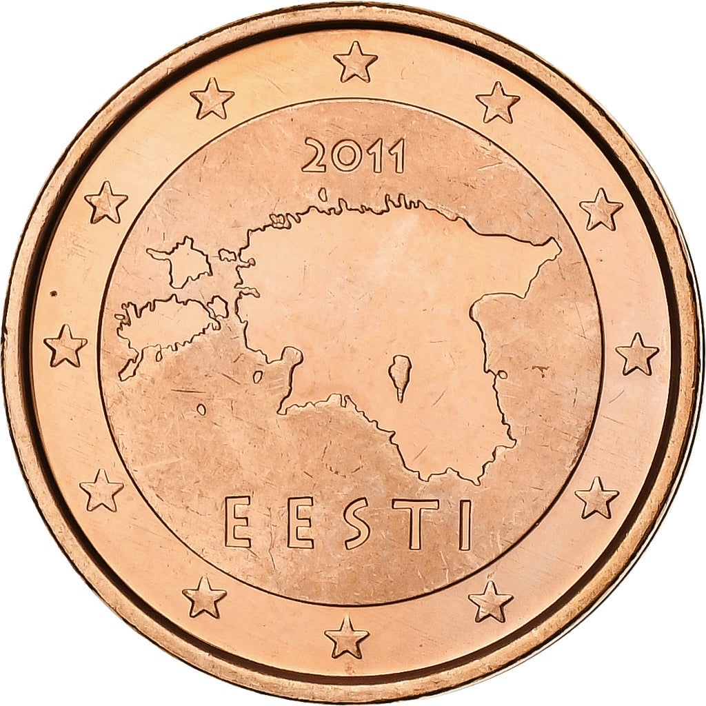 Estland,
2 eurocenty,
BU