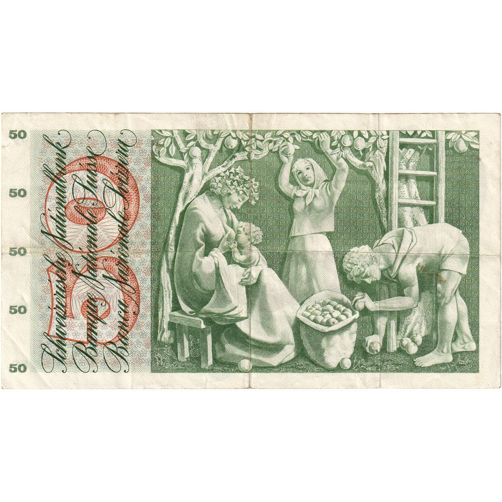 Szwajcaria,
50 Frankena,
15.01.1969