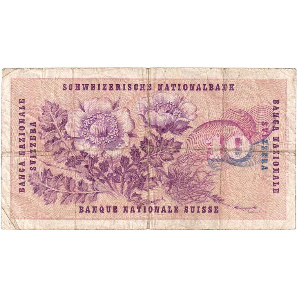 Szwajcaria,
10 Frankena,
26.10.1961