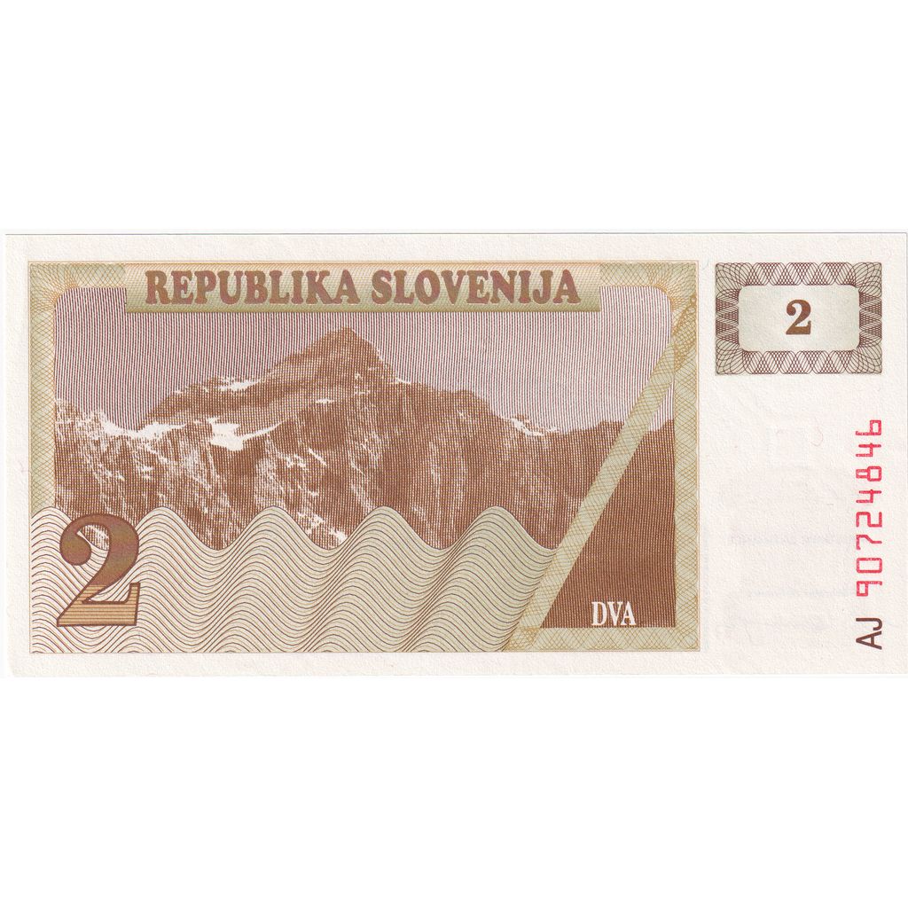 Słowenia,
2 (Tolarjew),
UNC(65-70)