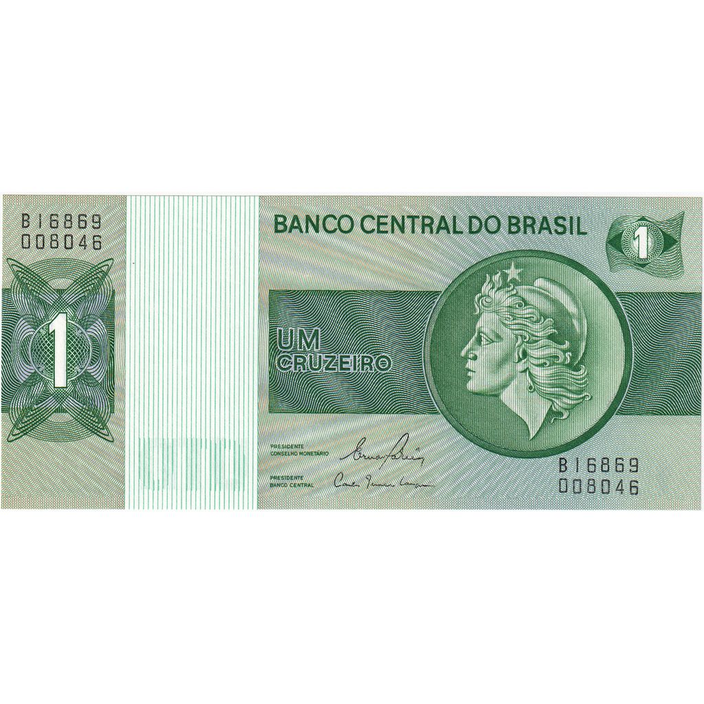Brazylia,
1 Cruzeiro,
KM:191 Ab