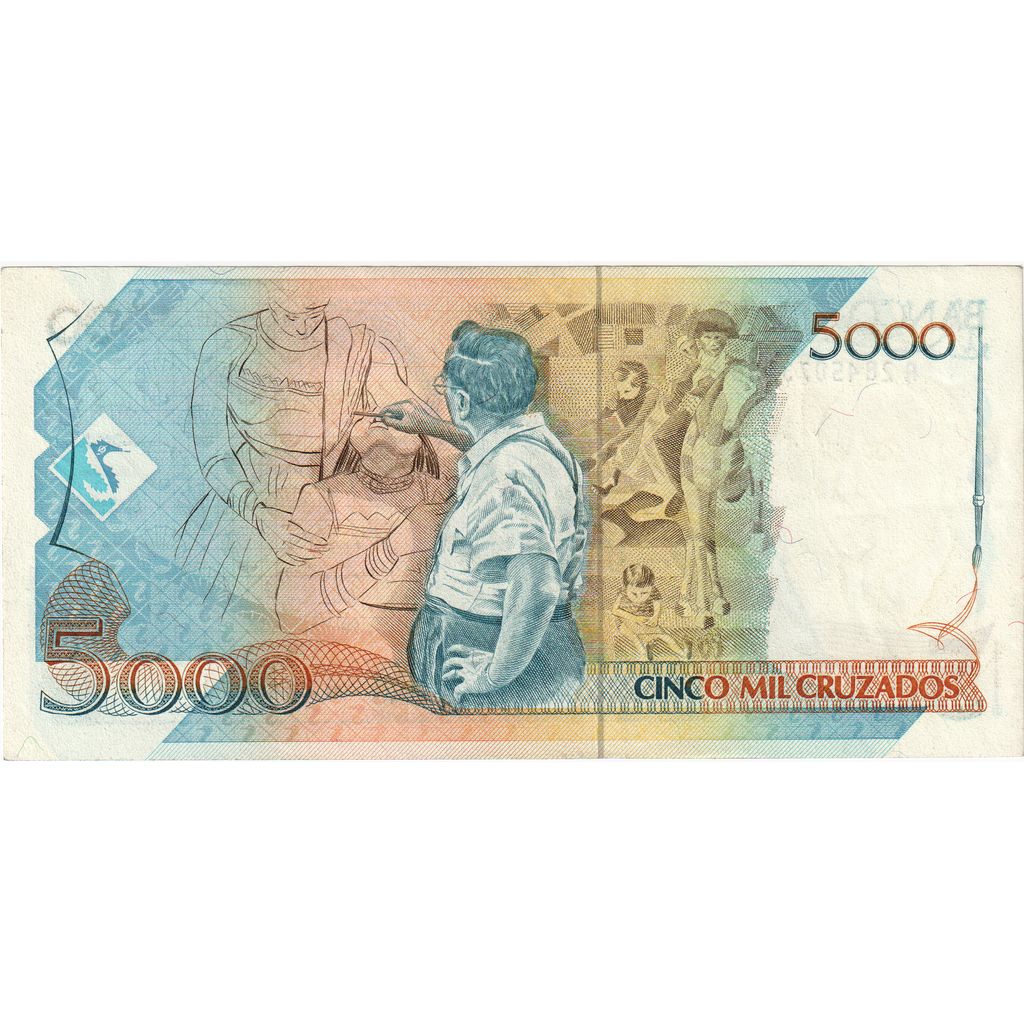 Brazylia,
5 Cruzados Novos na 5000 Cruzados,
UA(55-58)