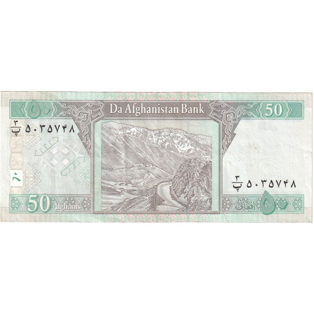Afganistan,
50 Afgańczyków,
UNC(63)