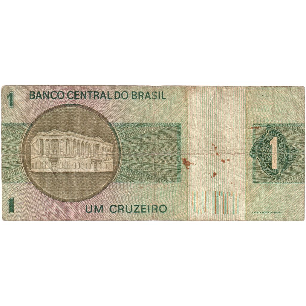 Brazylia,
1 Cruzeiro,
VF(20-25)