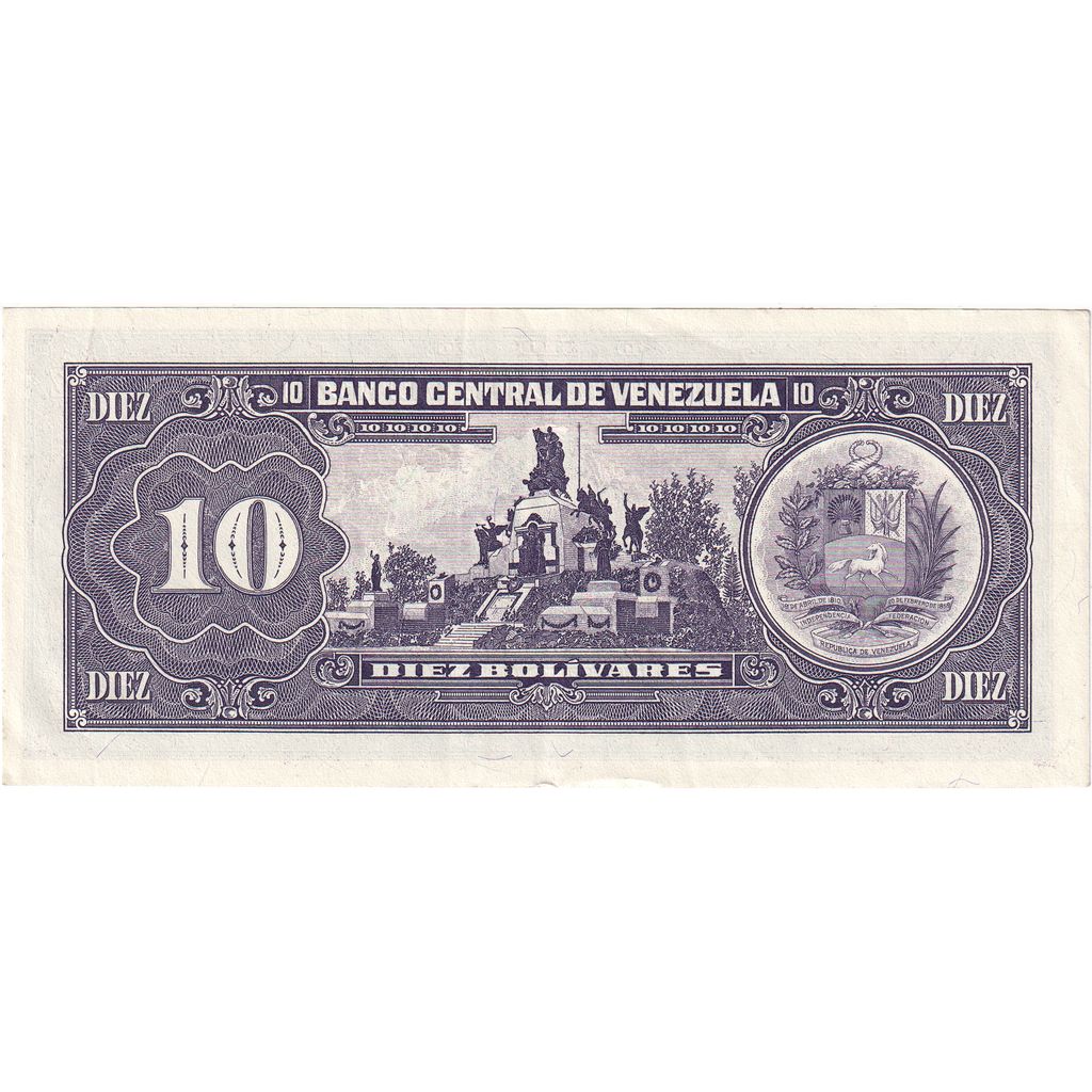 Wenezuela,
10 boliwarów,
1995-06-05