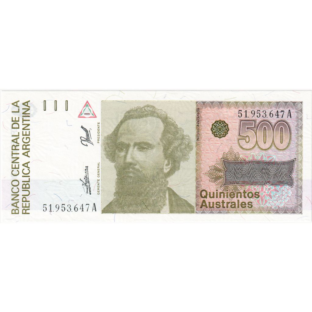 Argentyna,
500 Australijczyków,
UNC(65-70)