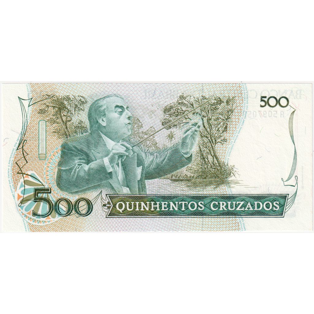 Brazylia,
500 Cruzado,
UNC(65-70)