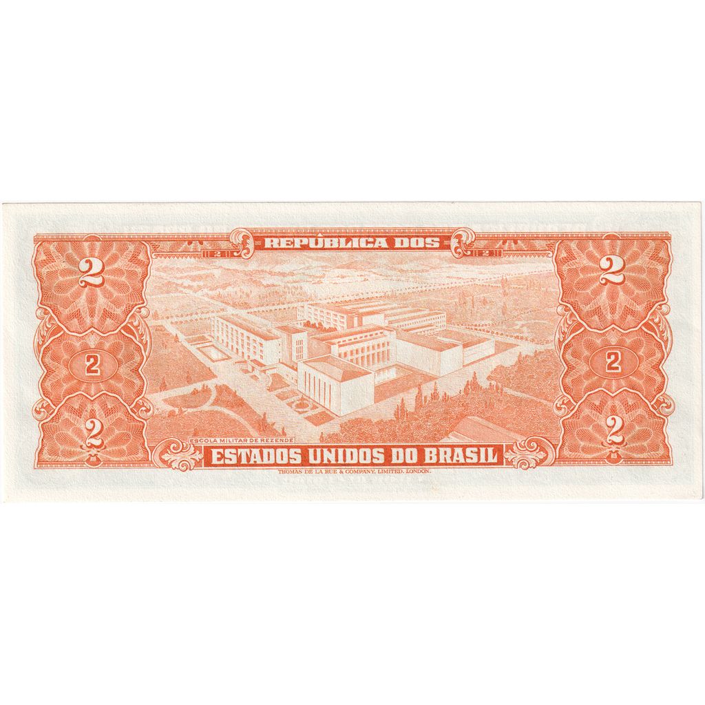 Brazylia,
2 Cruzeiros,
UNC(63)
